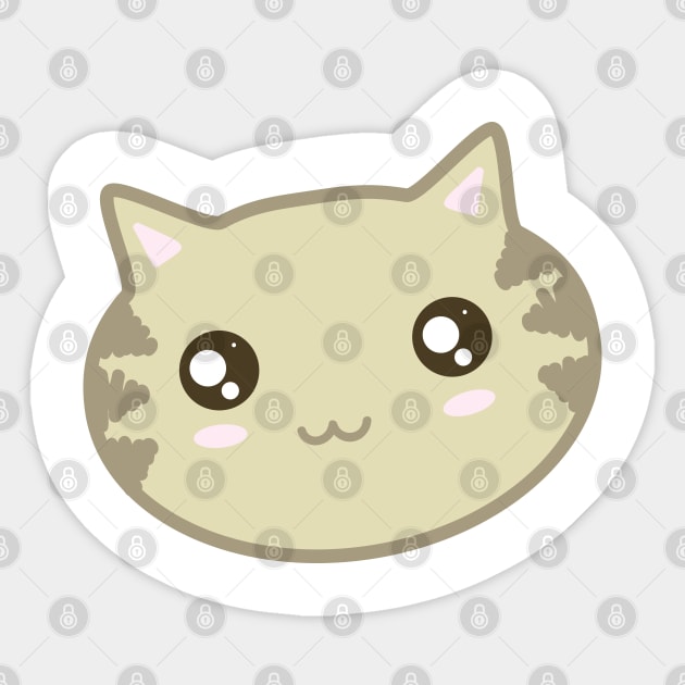 Kitty Sticker by KimonoKat